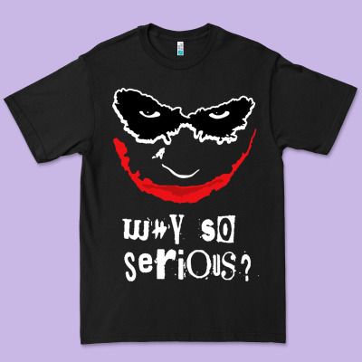 Why So Serious Premium Tee Designed By Artisfamous