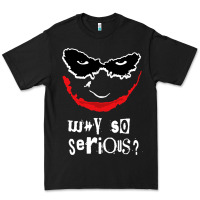 Black why so serious Premium Tee - artisFamous