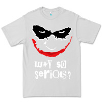 Dove Grey why so serious Premium Tee - artisFamous