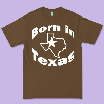 Born In Texas Premium Tee Designed By Artisfamous