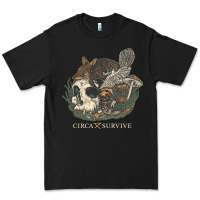 Black Circa Survive Premium Tee - artisFamous