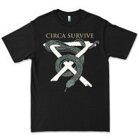 Black Circa Survive Premium Tee - artisFamous