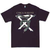 Plum Circa Survive Premium Tee - artisFamous