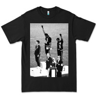 Black Power Black Fist 1968 Olympics Premium Tee | Teevron