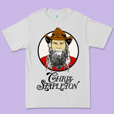 Chris Stapleton Premium Tee Designed By Artisfamous