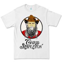 White chris stapleton Premium Tee - artisFamous