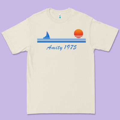 Amity Island 1975 Premium Tee Designed By Artisfamous