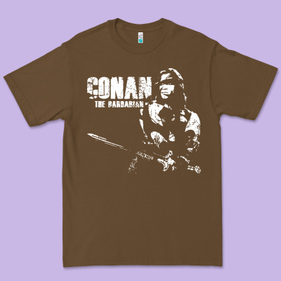 Conan The Barbarian Vintage Premium Tee Designed By Artisfamous