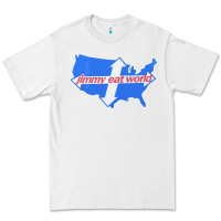 White Jimmy Eat World Premium Tee - artisFamous