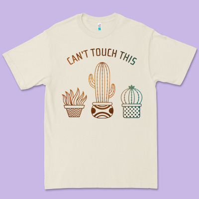 Cool Cactus Premium Tee Designed By Artisfamous