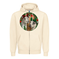 Baby Goats Christmas Zipper Hoodie | Teevron