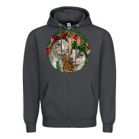 Smoke Baby Goats Christmas Zipper Hoodie - RanaPortraitStore