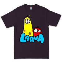 Plum larva cartoon Premium Tee - artisFamous