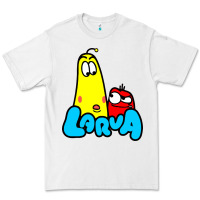White larva cartoon Premium Tee - artisFamous