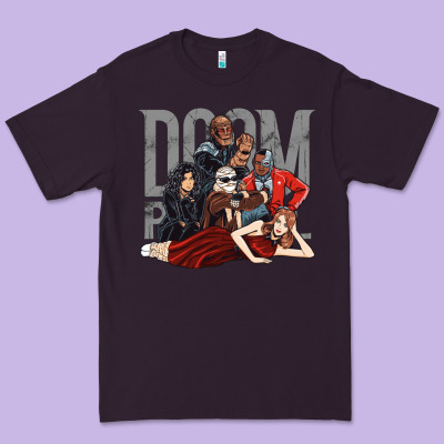 Doom Breakfast Patrol Premium Tee Designed By Artisfamous