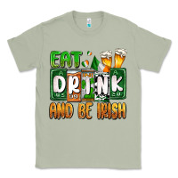 Matcha St. Patrick's Eat drink and be Irish Classic Tee - OliviaCreatesArt