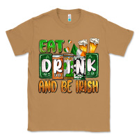Toasted Coconut St. Patrick's Eat drink and be Irish Classic Tee - OliviaCreatesArt