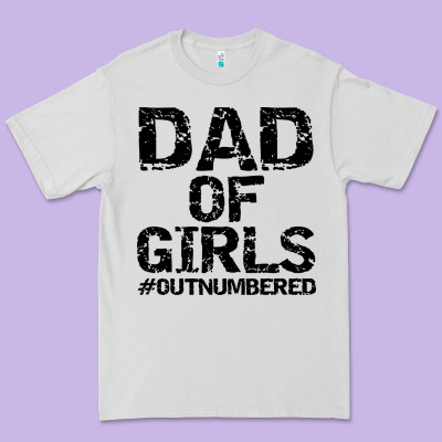 Dad Of Girls Premium Tee Designed By Artisfamous