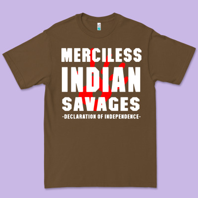 Merciless Indian Savages Premium Tee Designed By Artisfamous