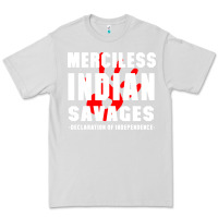 Dove Grey merciless indian savages Premium Tee - artisFamous
