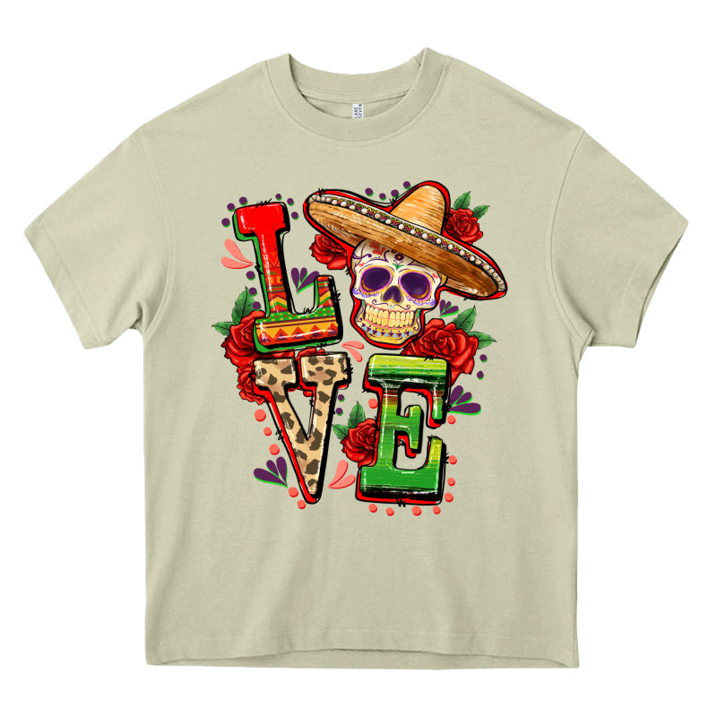 Cinco De Mayo Love Heavy Core Tee by FaDigitalArtStudio | Teevron