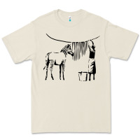 Bone Banksy Zebra Premium Tee - artisFamous