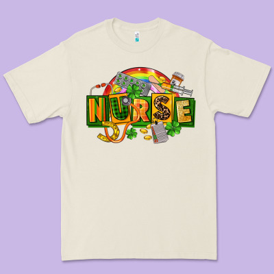 Nurse St Patricks Premium Tee Designed By Fadigitalartstudio