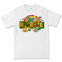 White nurse st patricks Premium Tee - FaDigitalArtStudio