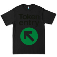 Black token entry Premium Tee - artisFamous