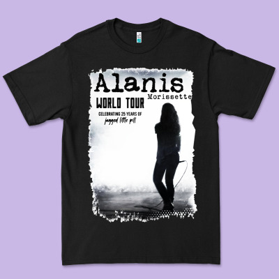 Alanis Morissette, World Tour Premium Tee Designed By Artisfamous
