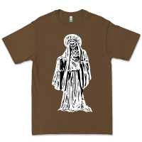 Cacao santa muerte blanca Premium Tee - artisFamous