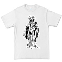 White santa muerte blanca Premium Tee - artisFamous