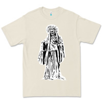 Bone santa muerte blanca Premium Tee - artisFamous