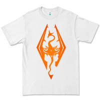 White skyrim elder scrolls oblivion Premium Tee - artisFamous