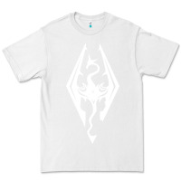 White skyrim elder Premium Tee - artisFamous
