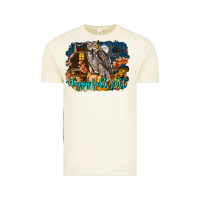 Vintage Arctic Happy Fall Y'all Owl Vintage Tee - LillyAllenDesigns