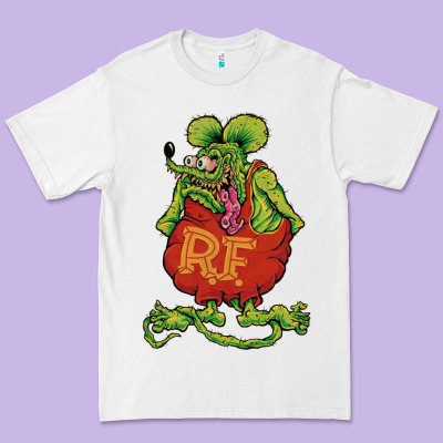 Classic Rat Fink Premium Tee Designed By Artisfamous