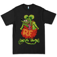 Black classic rat fink Premium Tee - artisFamous