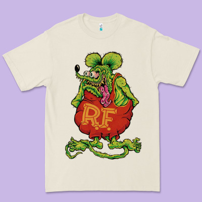Classic Rat Fink Premium Tee Designed By Artisfamous