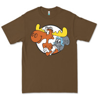 Vintage Rocky And Bullwinkle Premium Tee | Teevron