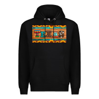 Black texas sunflowers license plate Premium Hoodie - Artiststas