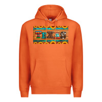 Carrot texas sunflowers license plate Premium Hoodie - Artiststas