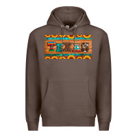 Coffee texas sunflowers license plate Premium Hoodie - Artiststas