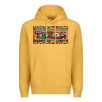 Mustard texas sunflowers license plate Premium Hoodie - Artiststas