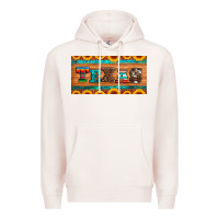 Pale Pink texas sunflowers license plate Premium Hoodie - Artiststas