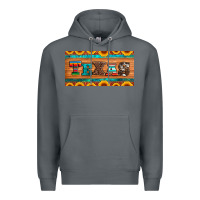 Rock texas sunflowers license plate Premium Hoodie - Artiststas