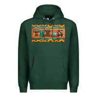 Sports Green texas sunflowers license plate Premium Hoodie - Artiststas