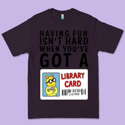 Arthur Library Card Classic Rachelrae09 Premium Tee Designed By Artisfamous
