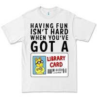 White arthur library card classic rachelrae09 Premium Tee - artisFamous