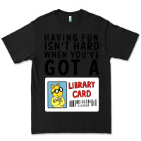 Black arthur library card classic rachelrae09 Premium Tee - artisFamous